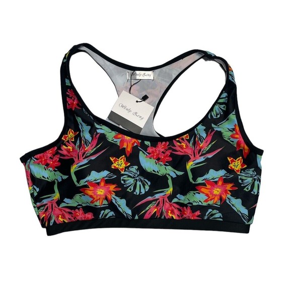 Wenly Zeng Women's Racerback Swimsuit Top - Size: M - Picture 2 of 8